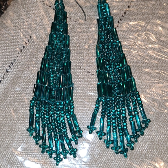 Beaded Artisan Earrings - Picture 5 of 5
